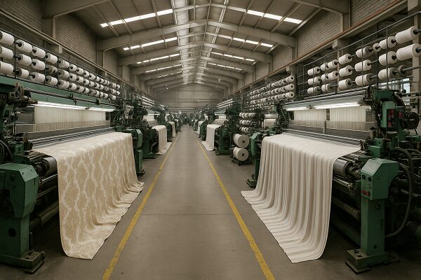 همکاری با کارخانه های نساجی و تولیدی ها